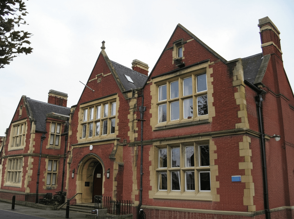 Traditional English school buildings