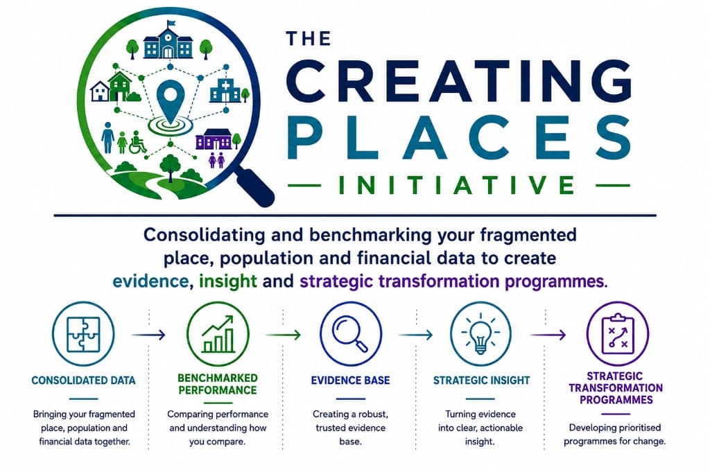 The Creating Places Initiative — consolidating and benchmarking place, population and financial data to create evidence, insight and strategic transformation programmes
